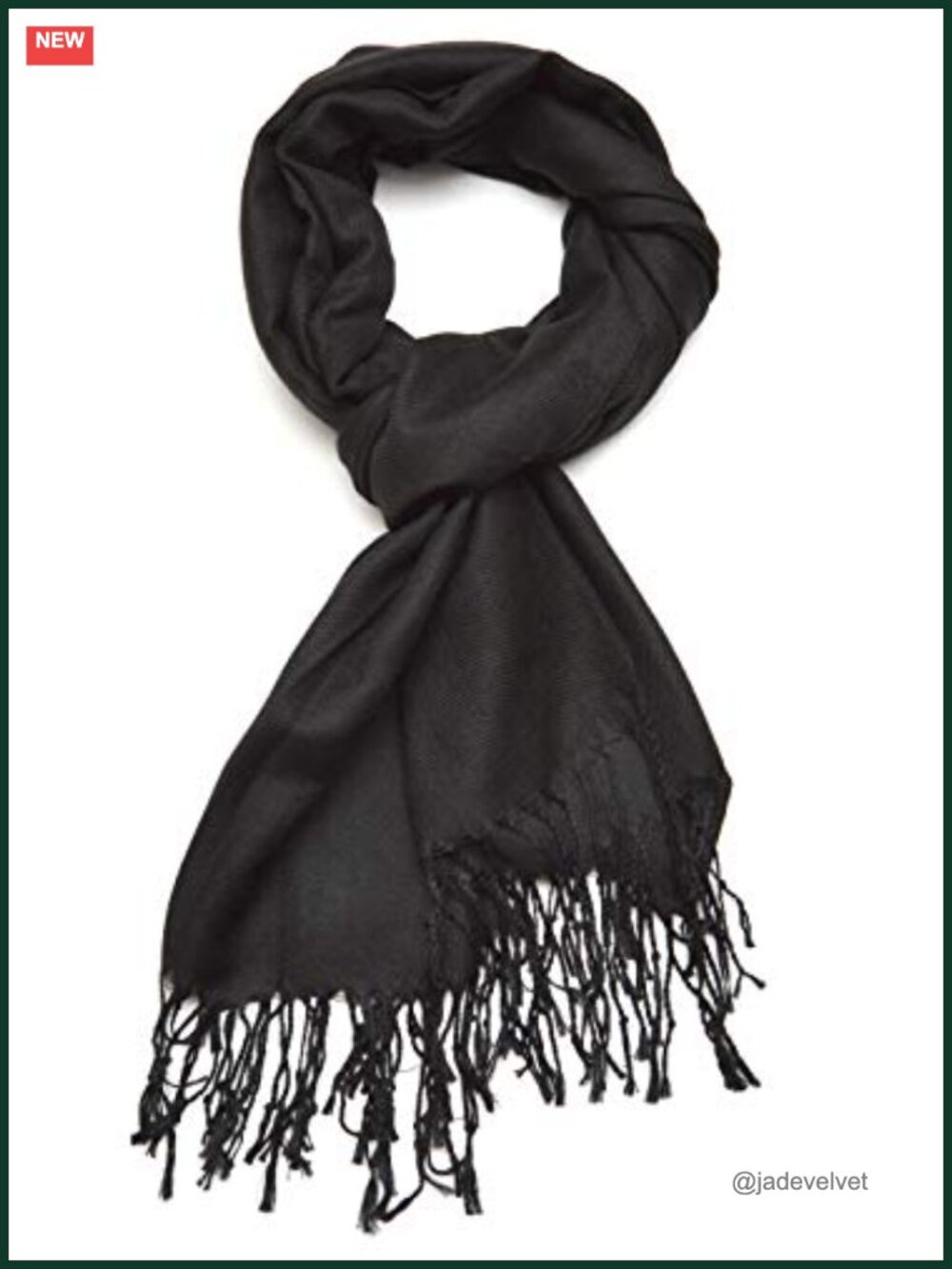 Pashmina Silk Shawl Wrap Scarf Solid Women Lightweight Wrinkle Free